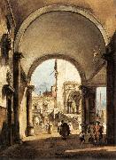 GUARDI, Francesco An Architectural Caprice USA oil painting reproduction